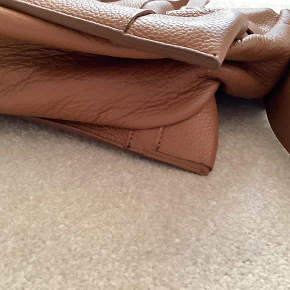 Lia Numa Genuine Leather Made In Italy Ladies Large Tote Basket Weave Pattern - Picture 7 of 15